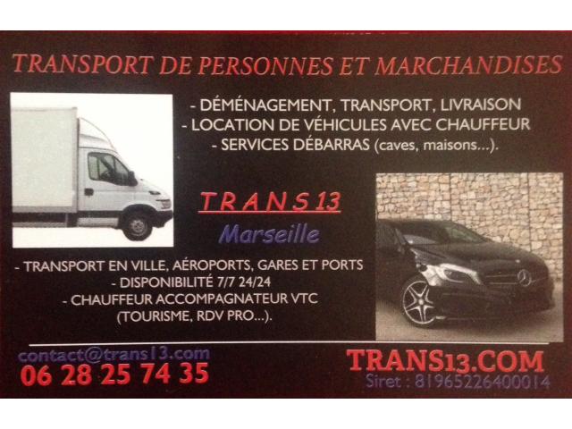 Transport  VTC TAXI aeroport Marseille