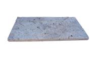 Annonce Travertin Beige Nuancé Margelle de Piscine Bord Droit 33x61 cm