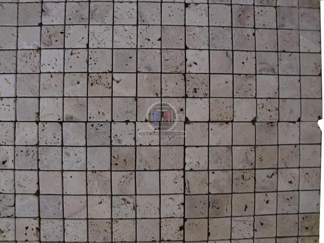 Travertin Classique Mosaique 4,8x4,8 cm