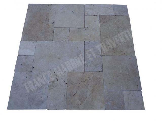 Travertin Classique Opus Romain 1,2 cm Antique Rustique