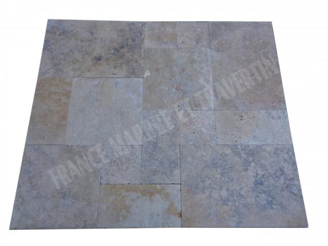 Travertin Rustique Gold Opus Romain 1 er choix