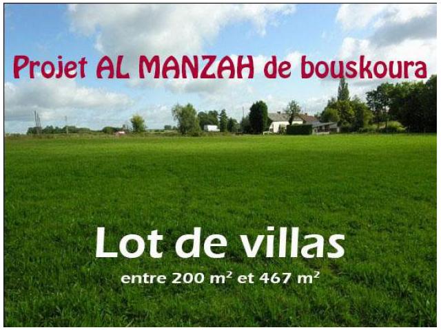 Trés belle terrains à vendre