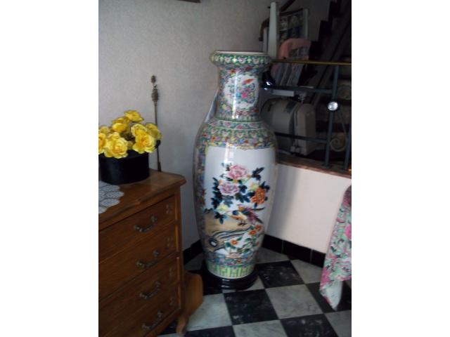 Très grand vase chinois, de toute beauté
