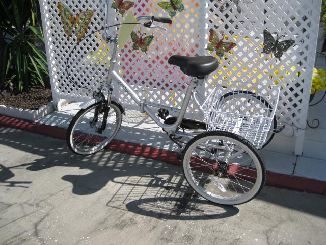 Tricycle pliable adulte   ( Folding tricycle )