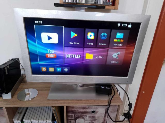 tv videosonic 66 cm diagonale + boitier android
