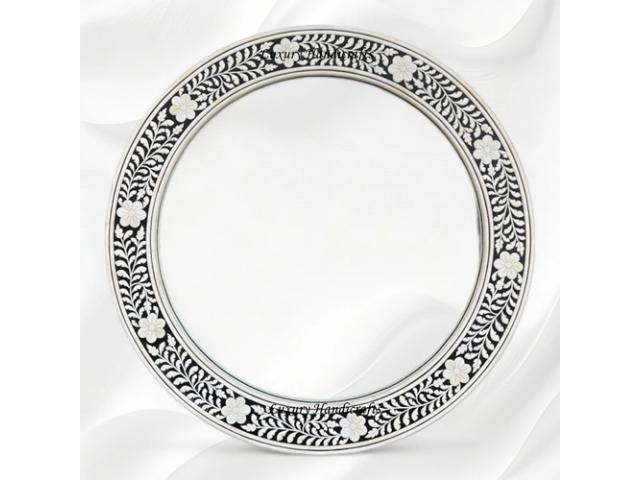 Unveil Charm with Exquisite Bone Inlay Mirrors