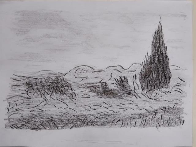 Van Gogh dessin / copy est à vendre