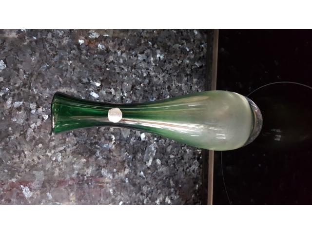 Vase soliflore en cristal Val Saint Lambert