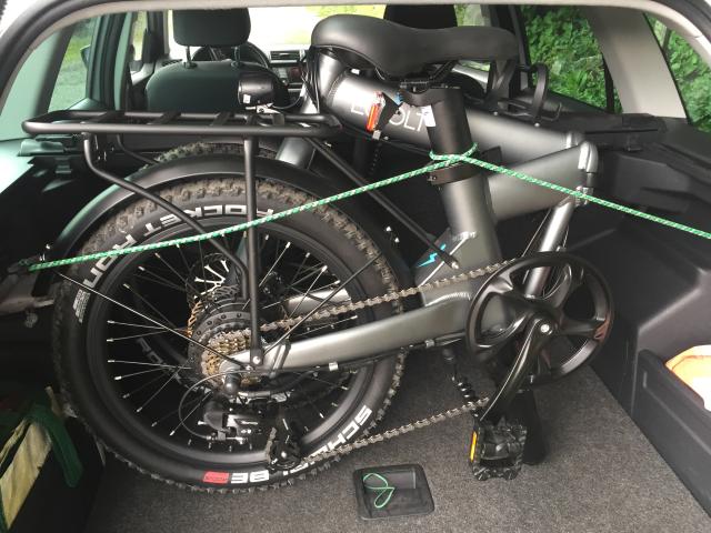 Vélo électrique pliable