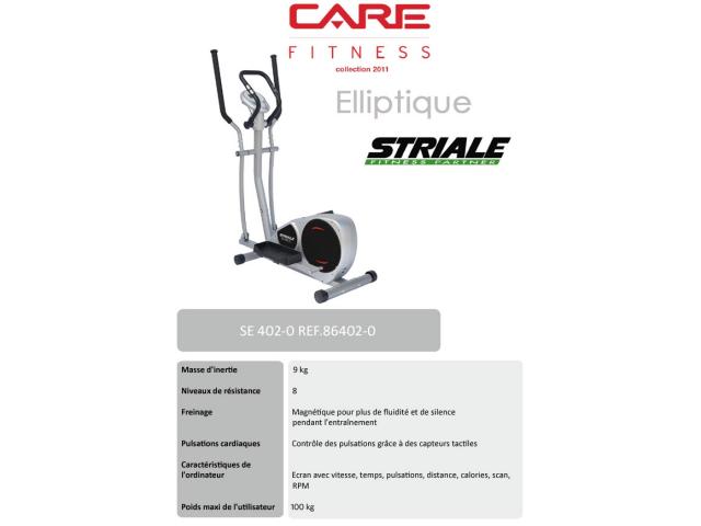 Vélo elliptique aéromagnétique STRIALE SE 402-0