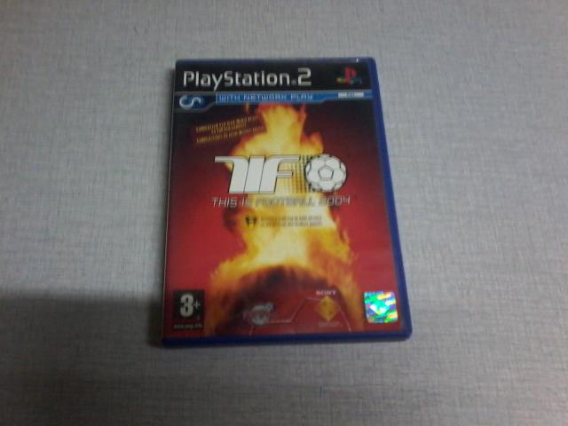 Photo vend jeux ps2 this is foot ball 2004 prix 5euro image 1/1