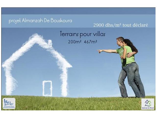 Vendre Terrain à BOUSKOURA