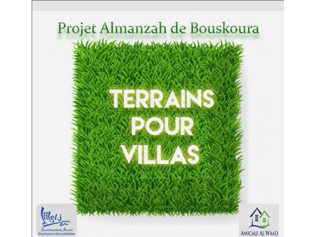 Vendre terrain à BOUSKOURA