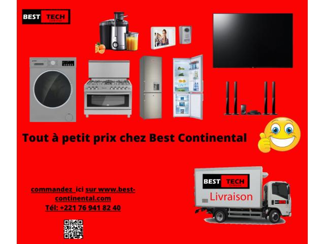 VENTE D'ELECTROMENAGER A PETIT PRIX CHEZ BEST CONTINENTAL