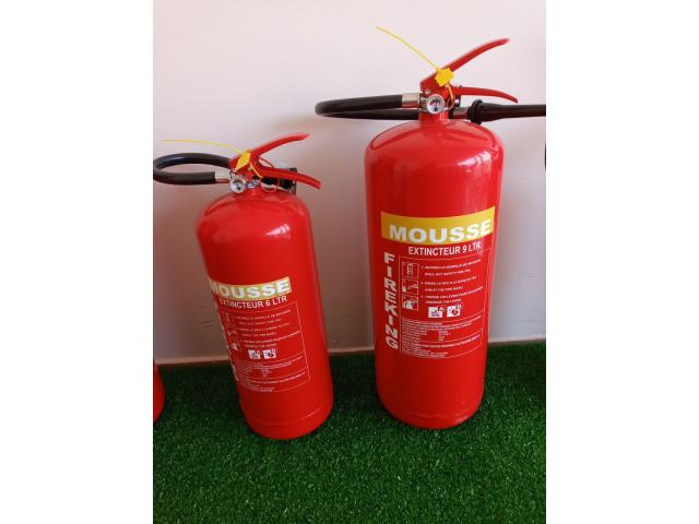 VENTE D'EXTINCTEURSA POUDRE ABC , A EAU ET CO2 , INSTALLATION POSSIBLE