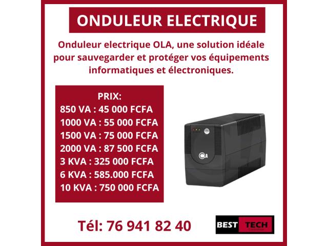 VENTE D'ONDULEURS ELECTRIQUES DE MARQUE OLA