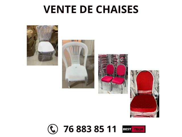 VENTE DE CHAISES
