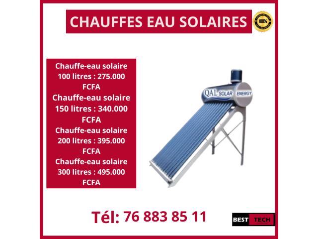 Photo VENTE DE CHAUFFES EAU SOLAIRES 100L,150L, 200L &  300L image 1/1