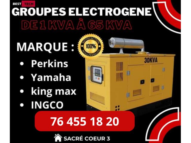 VENTE DE GROUPE ELECTROGENE A TRES BON PRIX AU SENEGAL