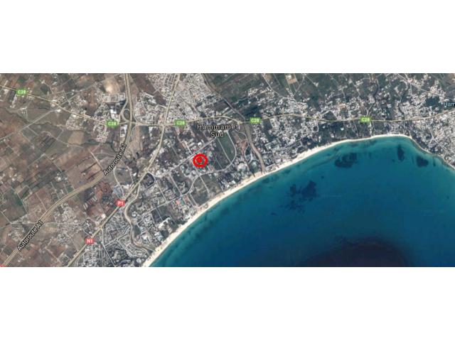 Photo Vente de Terrain à une zone huppée d'Hammamet image 1/3