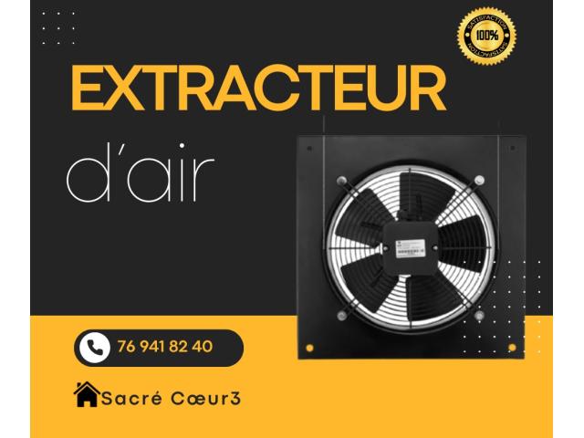 VENTE DES  EXTRACTEURS D’AIR DE 250 à 600MM