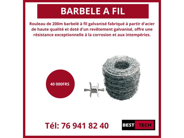 Photo VENTE ET INSTALLATION DE BARBELES A LAME / A FIL image 1/2