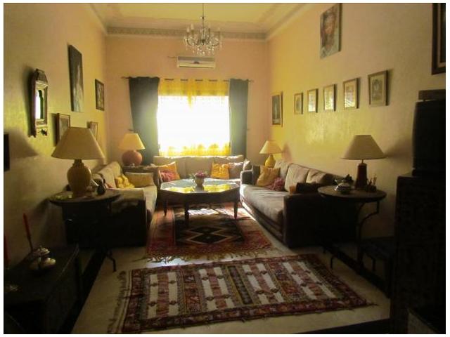 vente magnifique appartement  AU RDC  route de fes