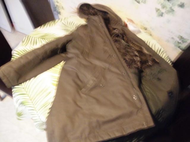 veste parka fourrée
