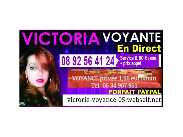 Victoria voyance spirit au 08 92 564 124 et 24h24