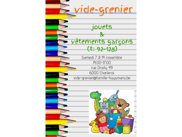 Photo Vide-Grenier: jouets & vêtements garçons (t: 92-128) image 1/1