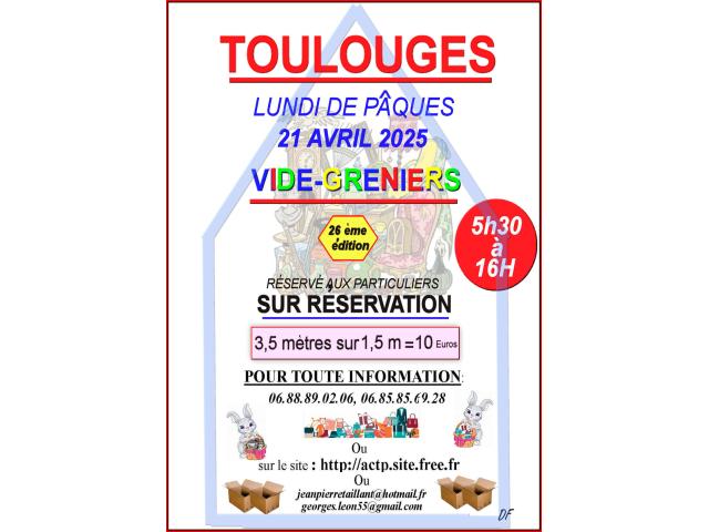 Vide greniers du lundi de Pâques