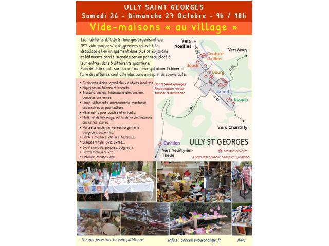 Vide-maisons / greniers / Brocante « au village »