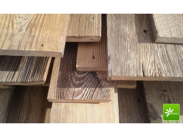 Vieux bois: planches de bardage de qualité