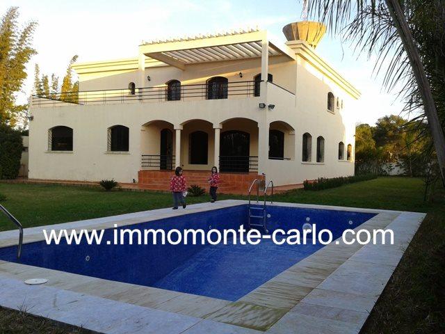 Photo villa d’architecture moderne neuve avec piscine  à Soussi image 1/6