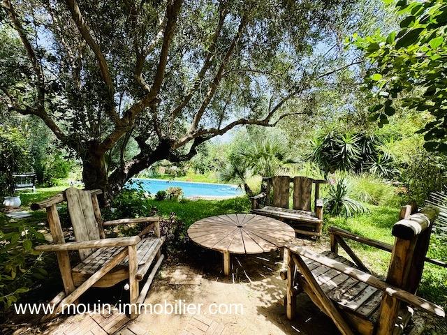 VILLA FOREST Hammamet vers Birbouregba AL3389