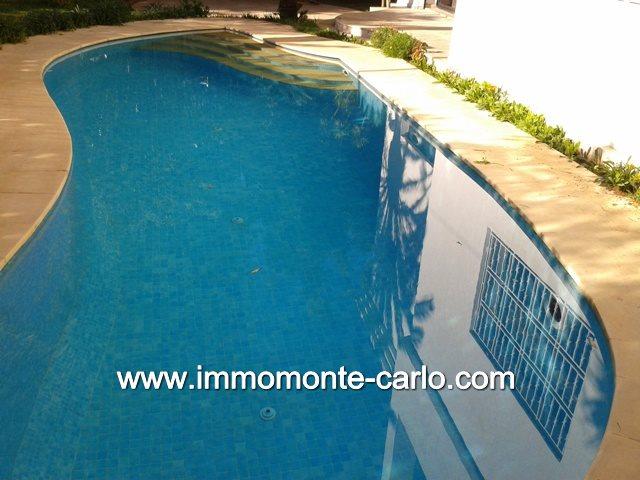 Photo villa meublée avec piscine chauffée à Hay Riad image 1/6