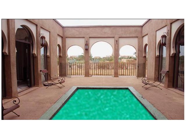 Villa meublée de 500 style riad vc piscine