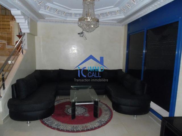 Villa meublée en location bien située à Skhirat