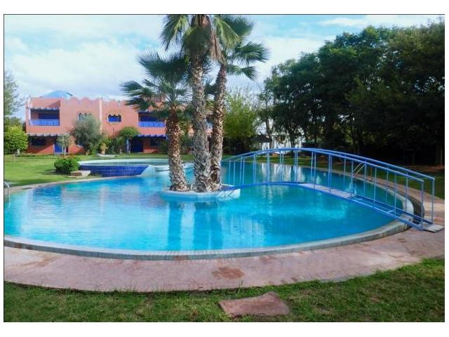 Villa meublee vc piscine sr la Route d Ourika