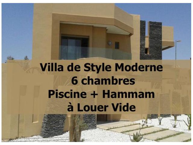 Villa moderne avec piscine privative