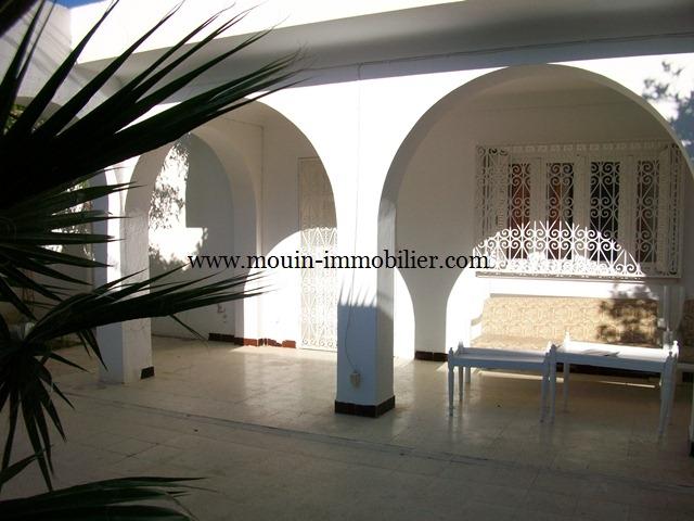 Villa Moussi ref AL052 Hammamet zone miramar