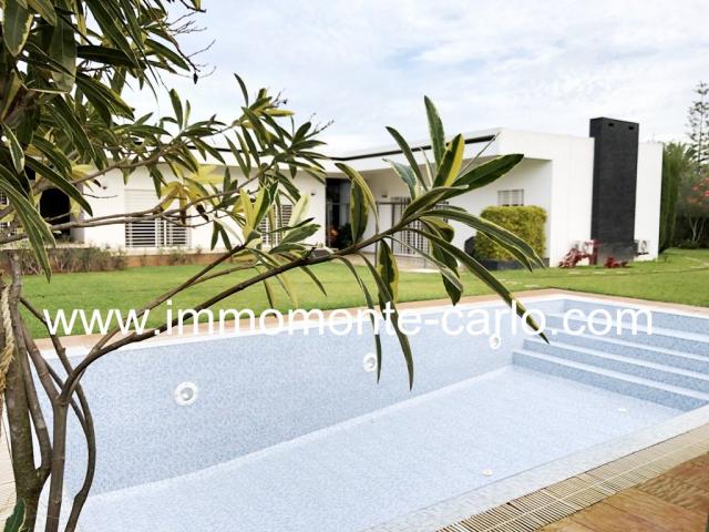 Villa neuve et moderne avec chauffage central et piscine à Souissi