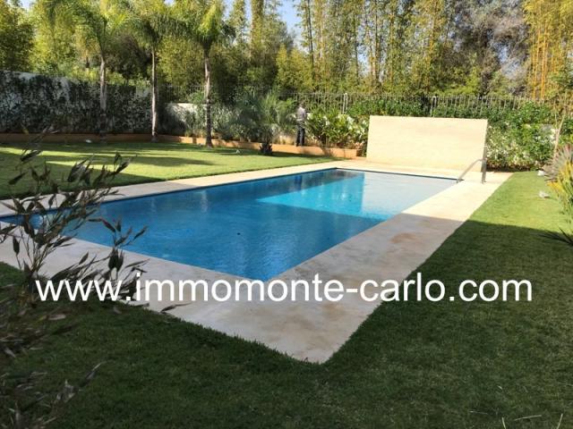 Photo Villa neuve style moderne en location à Souissi Rabat image 1/6