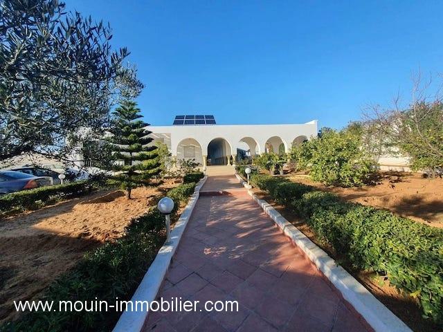 Villa Odile AV1514 Hammamet entrée el monchar