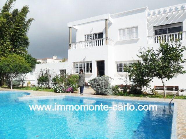villa Rabat avec piscine à Souissi