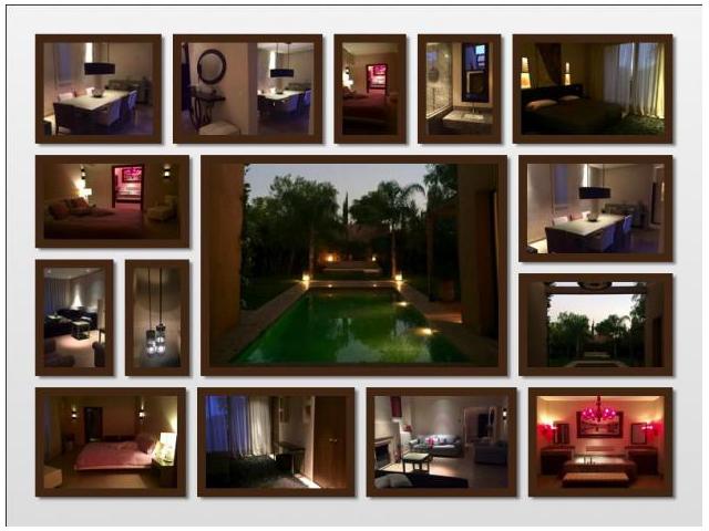 Villa trois chambres meublée golf Al Maaden