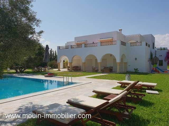 Photo VILLA ULYSSE El Bessbassia Hammamet Sud AV1115 image 1/5