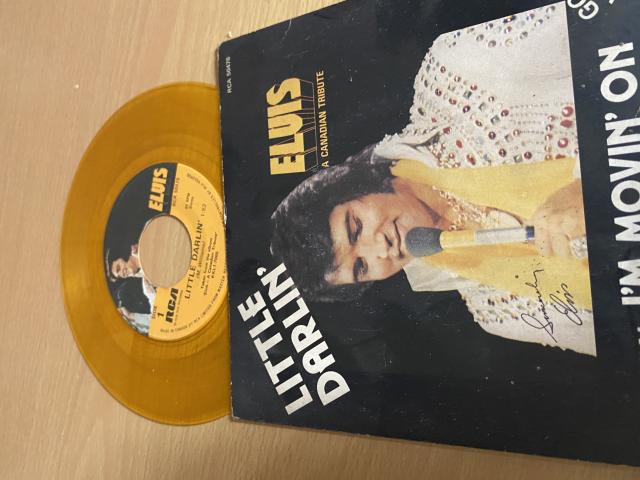 Vinyle collector 45 tours Elvis Presley