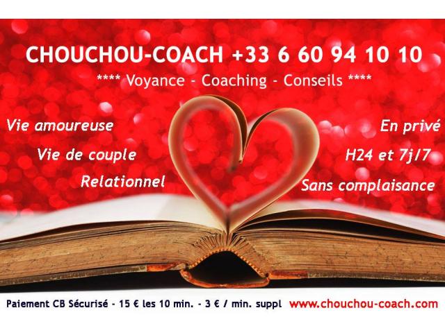 Voyance amour et coaching amour avec Chouchou-coach