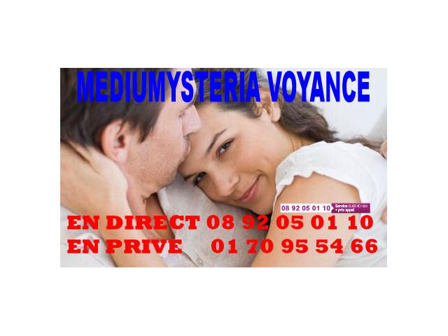 VOYANCE AMOUR SPECIALE DOM-TOM 0892 05 01 10